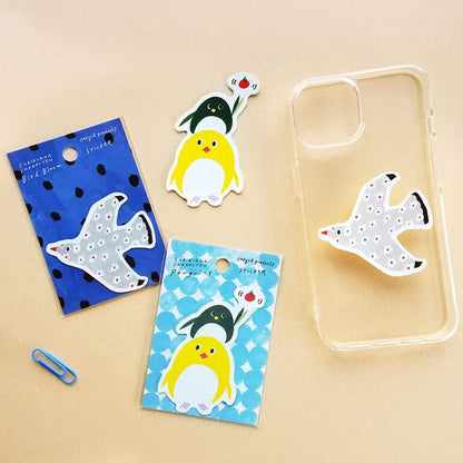 Cozyca Waterproof Sticker - Penguins [Klistermärke]