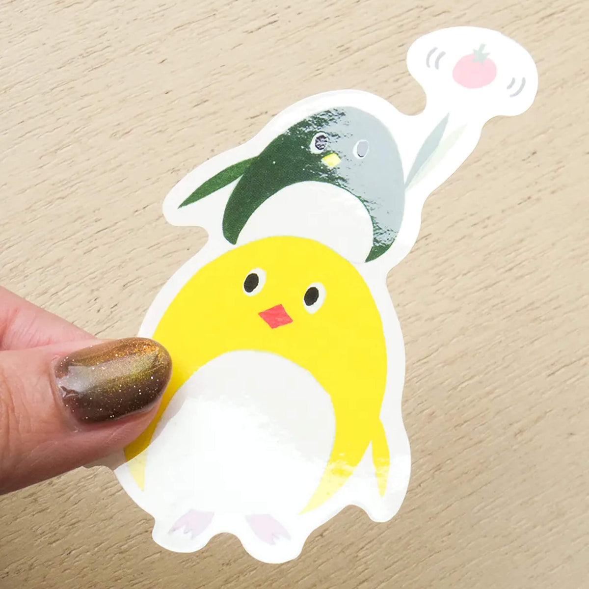Cozyca Waterproof Sticker - Penguins [Klistermärke]