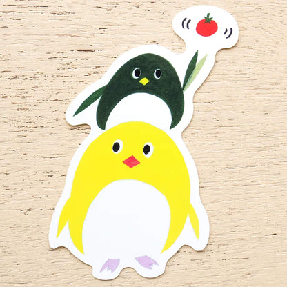 Cozyca Waterproof Sticker - Penguins [Klistermärke]