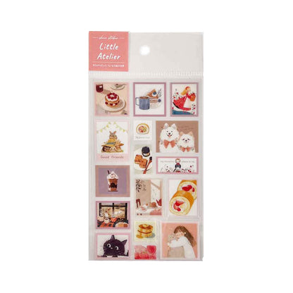 Pine Book Tracing Paper Sticker Little Atelier - Pink