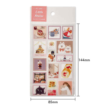 Pine Book Tracing Paper Sticker Little Atelier - Pink