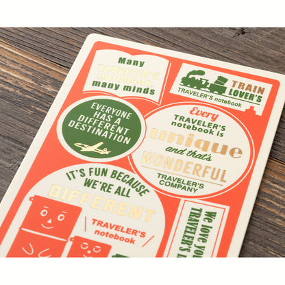 TRAVELER'S notebook 2027 - Plastic Sheet - Passport Size