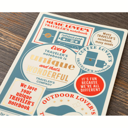 TRAVELER'S notebook 2027 - Plastic Sheet - Regular Size