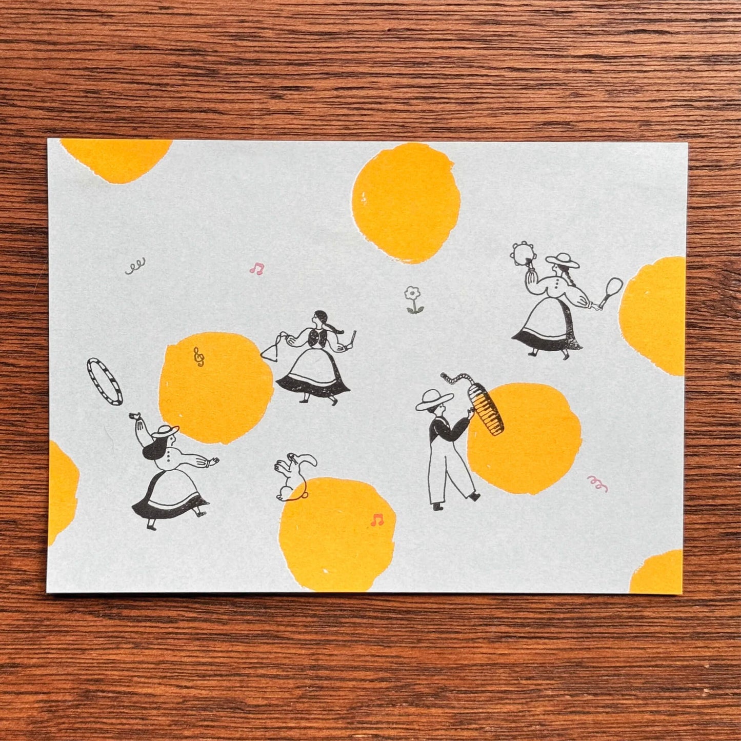 Mizushima × Necktie JIZAI Clear Stamp Pocket - Let's Dance!