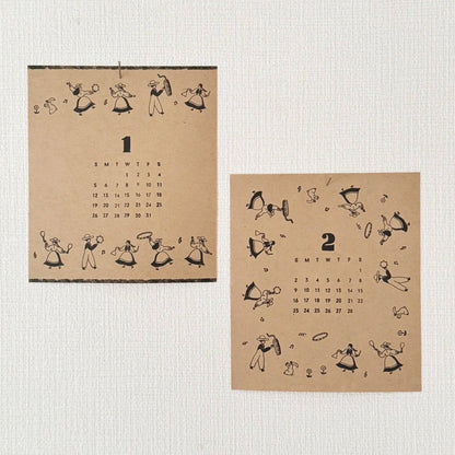 Mizushima × Necktie JIZAI Clear Stamp Pocket - Let's Dance!