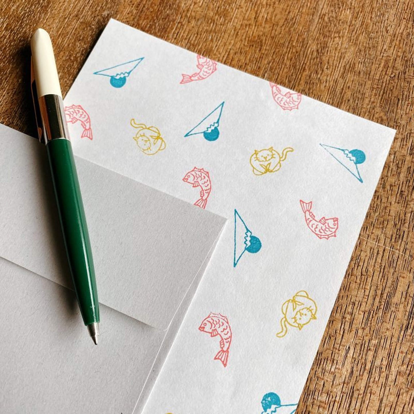 Mizushima JIZAI Clear Stamp Pocket - Oiwai