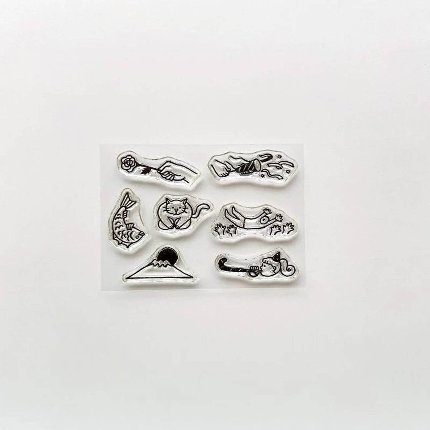 Mizushima JIZAI Clear Stamp Pocket - Oiwai