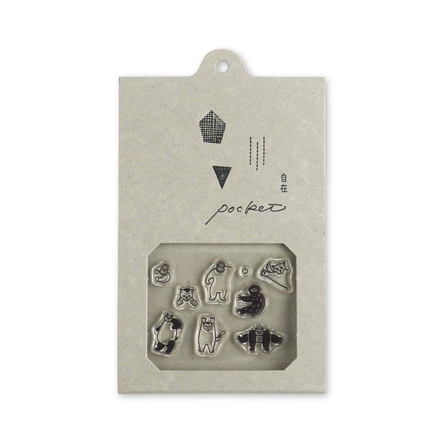 Mizushima JIZAI Clear Stamp Pocket - Sneaking Into Everything 02