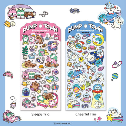 Mind Wave Pump Town Sticker - Otaku Trio