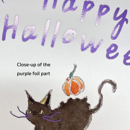 Active Corporation × Tocoro Comugi Halloween Postcard - Pumpkin