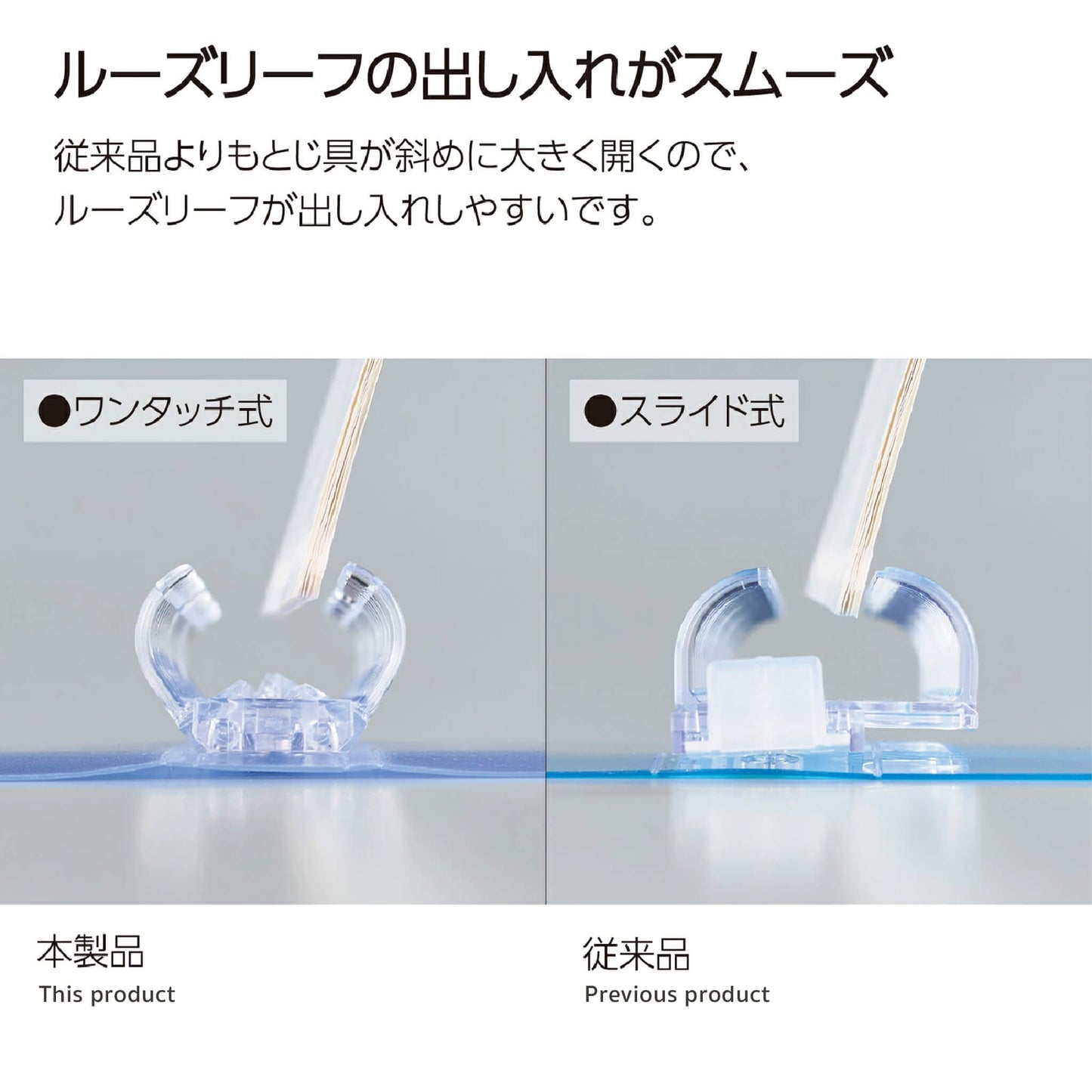 Kokuyo Campus Quick-Open Binder Notebook B5