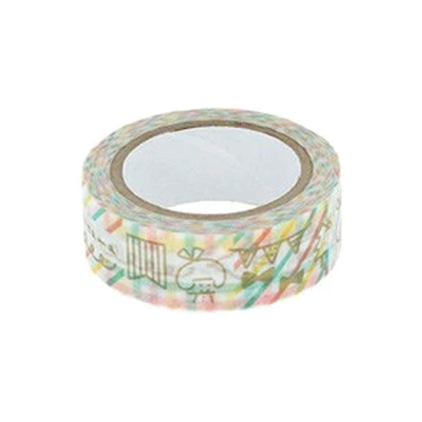 Sun-Star × Mizutama Washi Tape - Red [Washi Tejp]