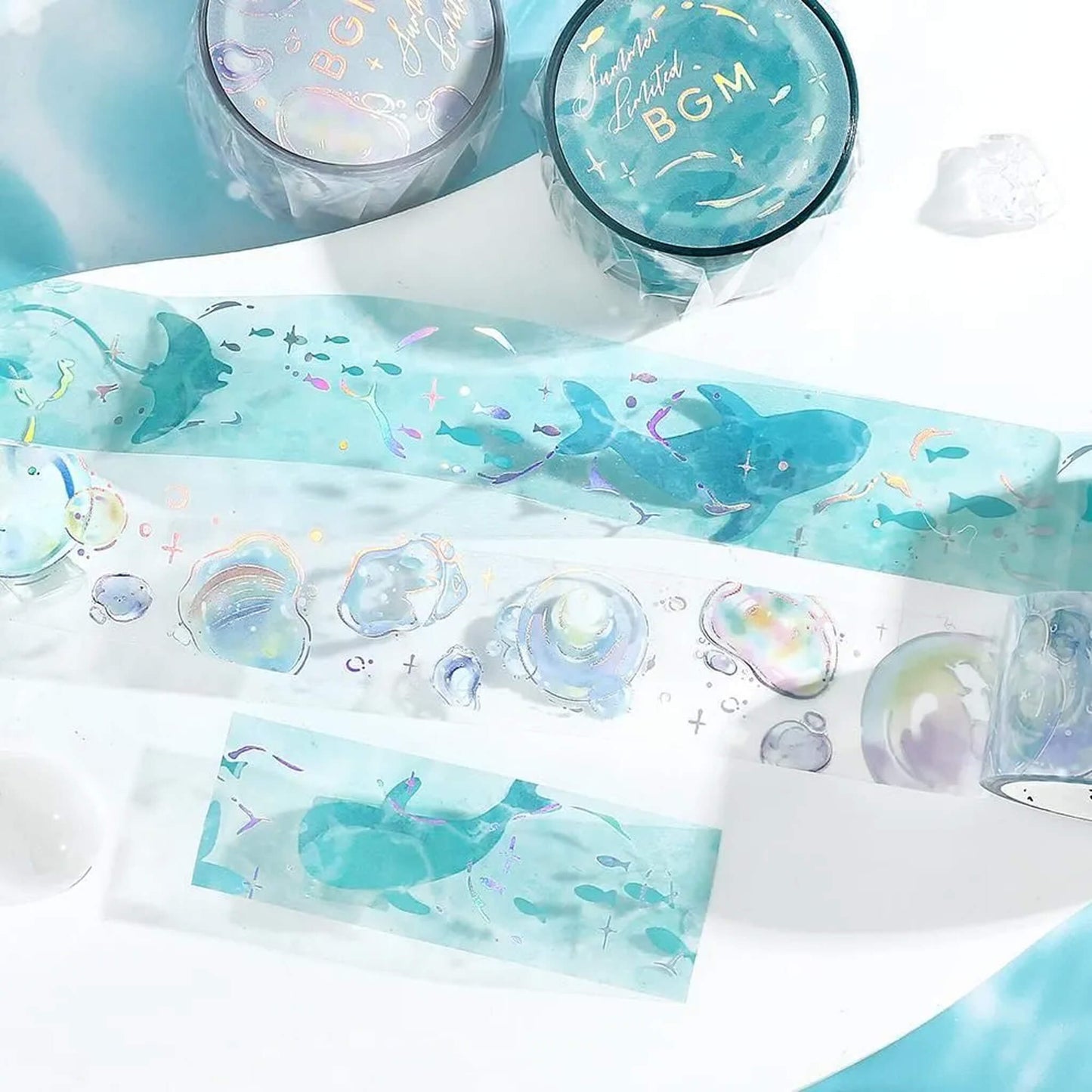 BGM Foil Clear Tape 2026 Summer Limited - Reflections on the Water [PET-filmtape]