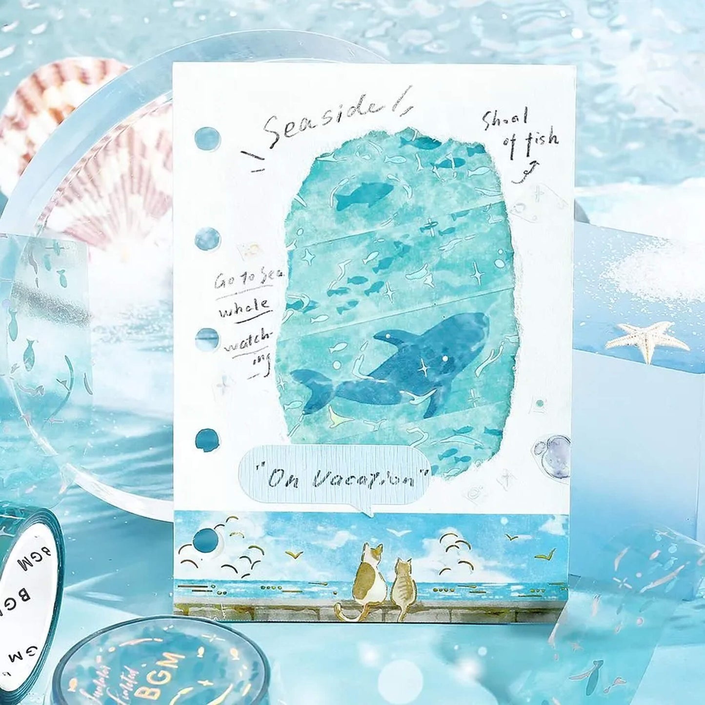 BGM Foil Clear Tape 2026 Summer Limited - Reflections on the Water [PET-filmtape]