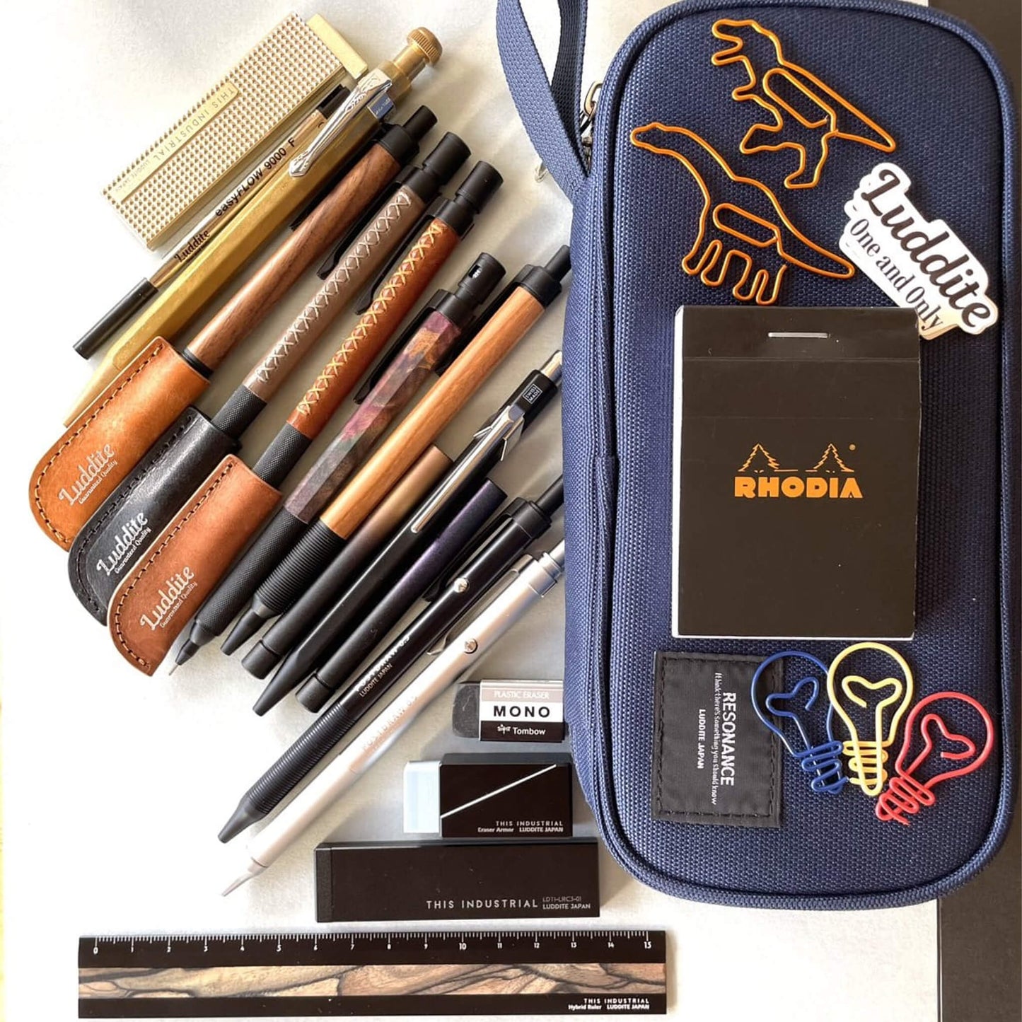 Luddite Resonance Butterfly Pen Case [Pennfodral]