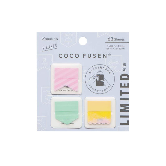 Kanmido Coco Fusen Die-Cut Sticky Notes Limited Edition - Ribbon