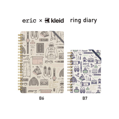 Kleid × Eric Small Things Ring Diary 2027 [B7]