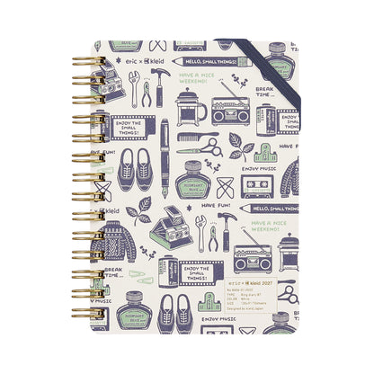 Kleid × Eric Small Things Ring Diary 2027 [B7]
