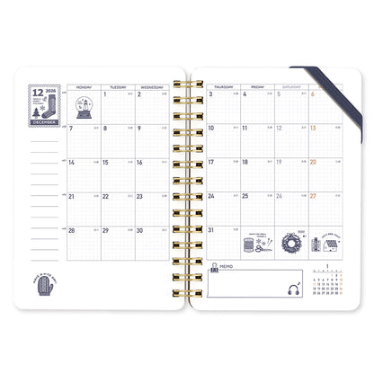 Kleid × Eric Small Things Ring Diary 2027 [B7]