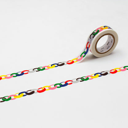mt × minä perhonen Washi Tape - Ring Vivid [15mm] [Washi Tejp]