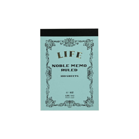 Life Noble Memo Pad B7 - Ruled