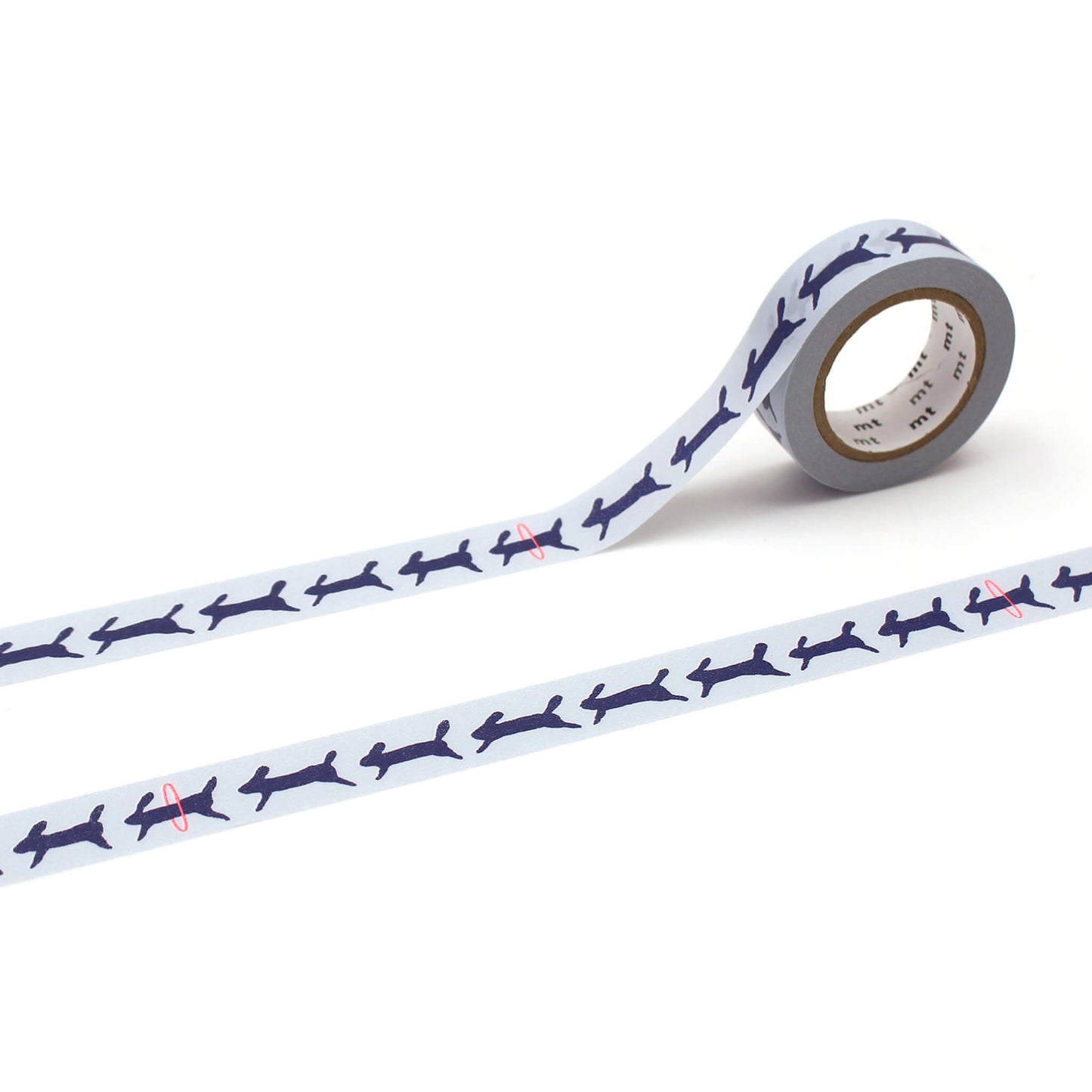 mt × minä perhonen Washi Tape - Run Run Run [15mm] [Washi Tejp]