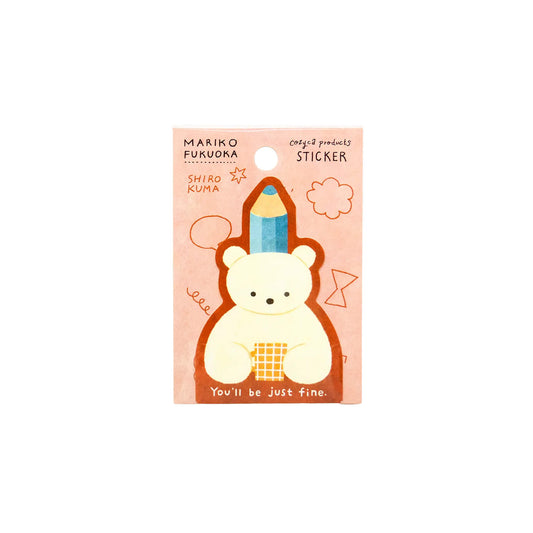 Cozyca Waterproof Sticker - SHIRO KUMA