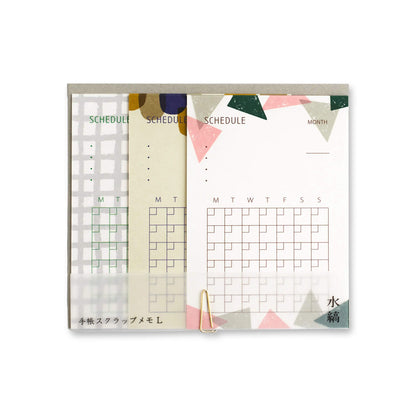 Mizushima Techo Scrap Memo - Schedule L