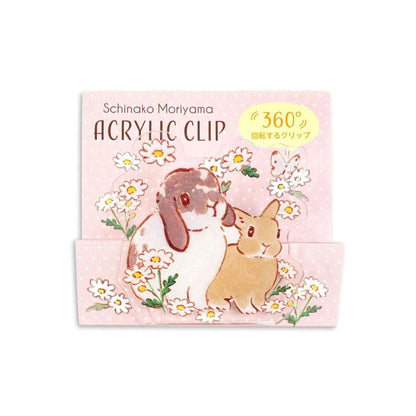 Active Corporation × Schinako Moriyama 2-Way Acrylic Clip Stand - Daisy