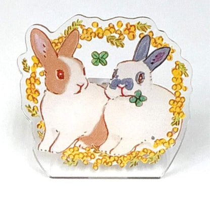 Active Corporation × Schinako Moriyama 2-Way Acrylic Clip Stand - Mimosa [Klämma]
