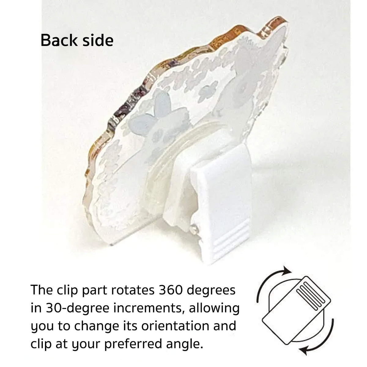 Active Corporation × Schinako Moriyama 2-Way Acrylic Clip Stand - Mimosa [Klämma]