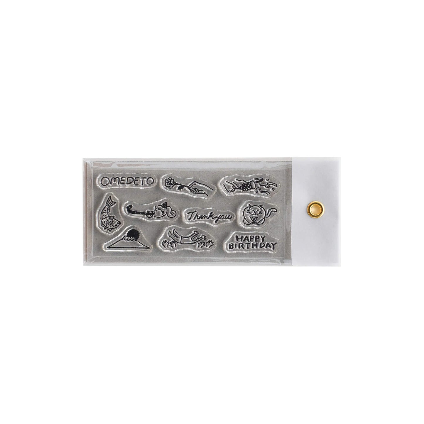 Mizushima JIZAI Date Stamp Sheet - Oiwai