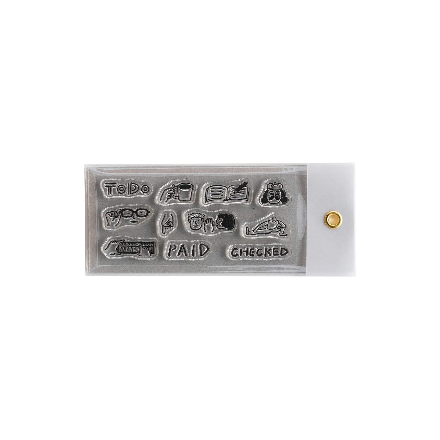 Mizushima JIZAI Date Stamp Sheet - Work