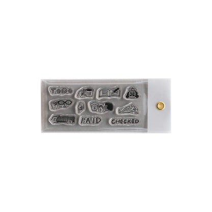 Mizushima JIZAI Date Stamp Sheet - Work