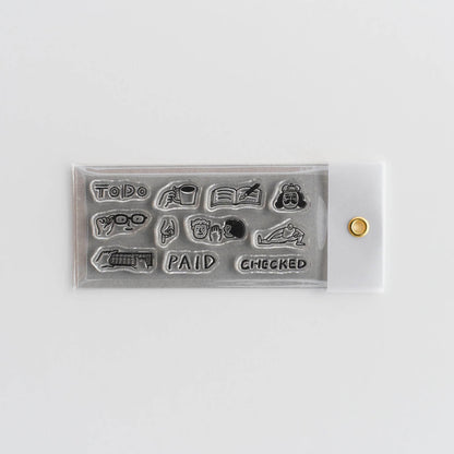 Mizushima JIZAI Date Stamp Sheet - Work