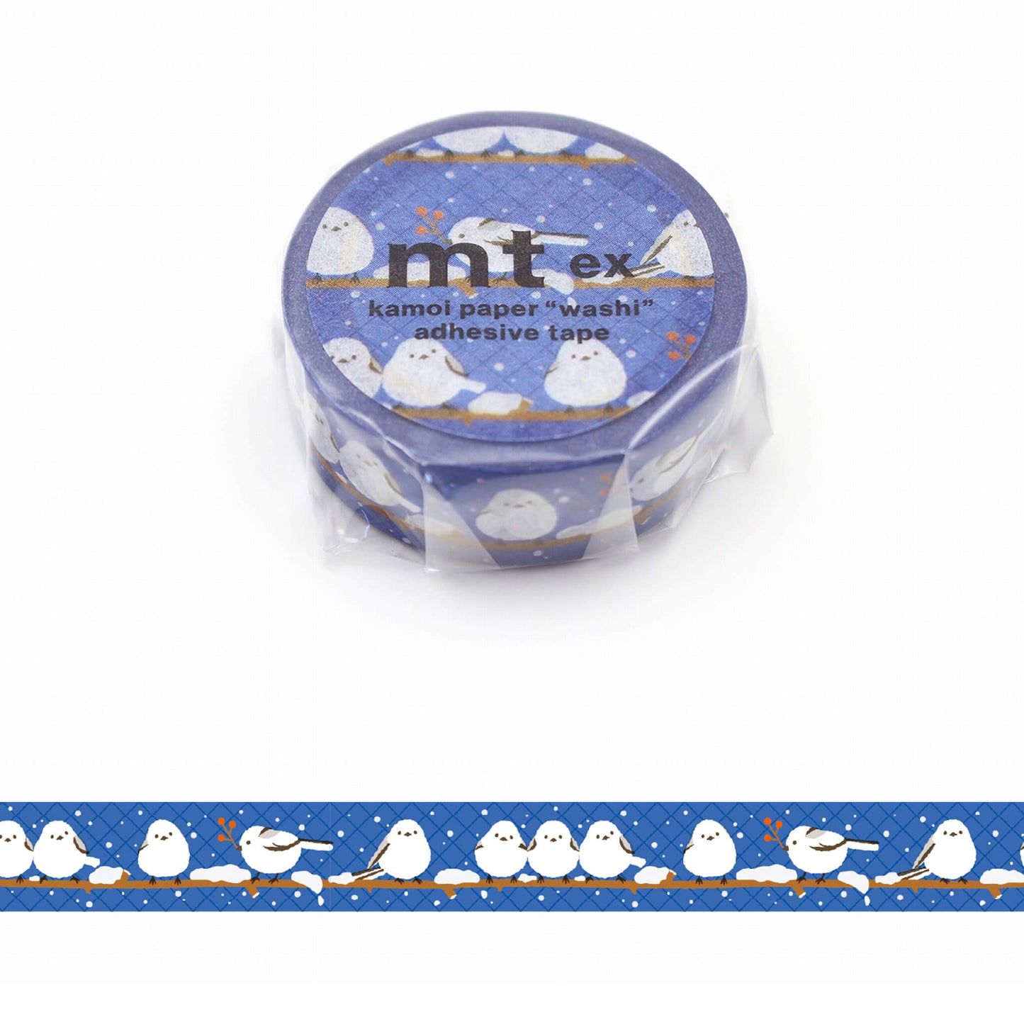 mt ex Washi Tape - Shimaenaga Winter [15mm] [Washi Tejp]