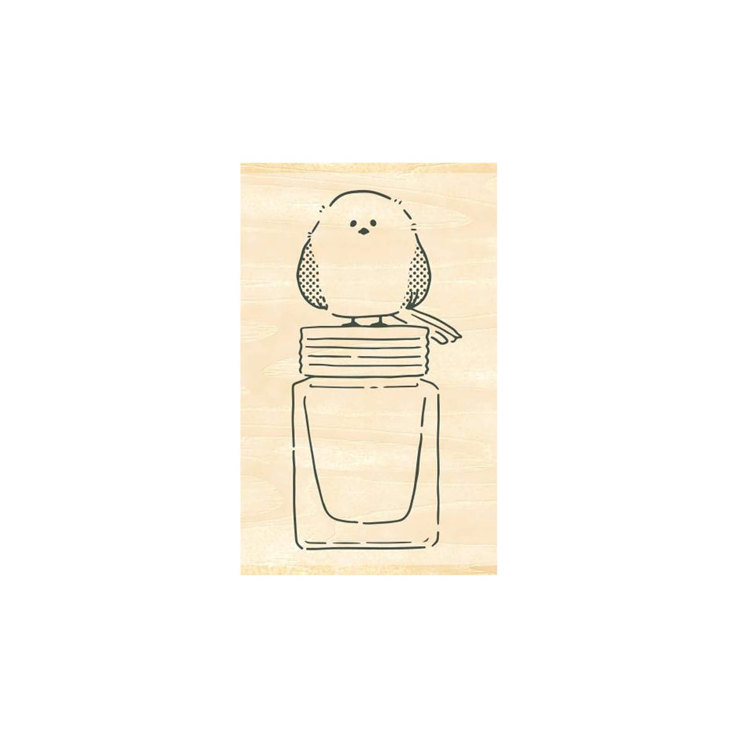 Beverly Ink no Aibo Stamp - Shimaenaga and Ink
