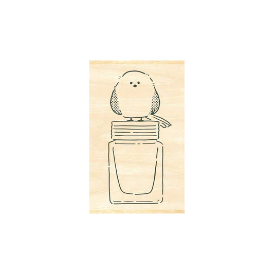 Beverly Ink no Aibo Stamp - Shimaenaga and Ink