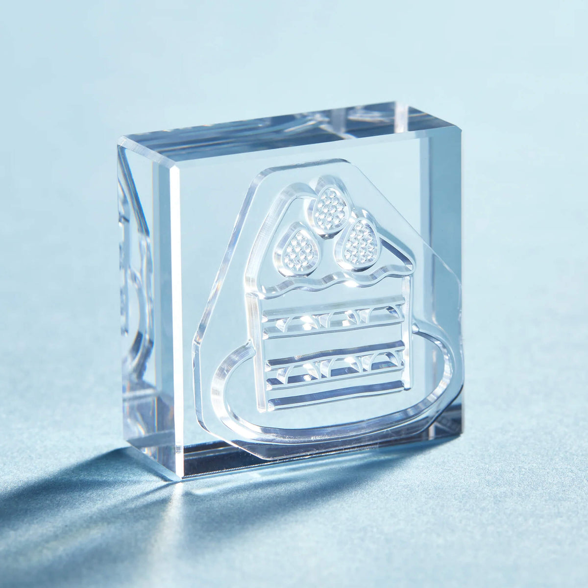 King Jim HITOTOKI Kori Jirushi Ice Cube Stamp Large - Shortcake