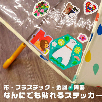 SANBY × Shunsuke Satake Multi-Sticker - Plants and Animals [Klistermärken för olika ytor]
