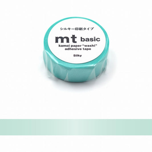 mt basic Washi Tape - Silky Green [15mm] [Washi Tejp]