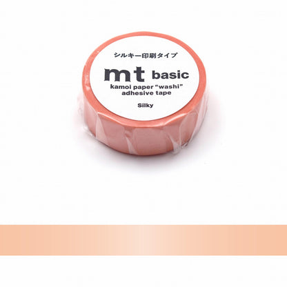 mt basic Washi Tape - Silky Orange [15mm] [Washi Tejp]
