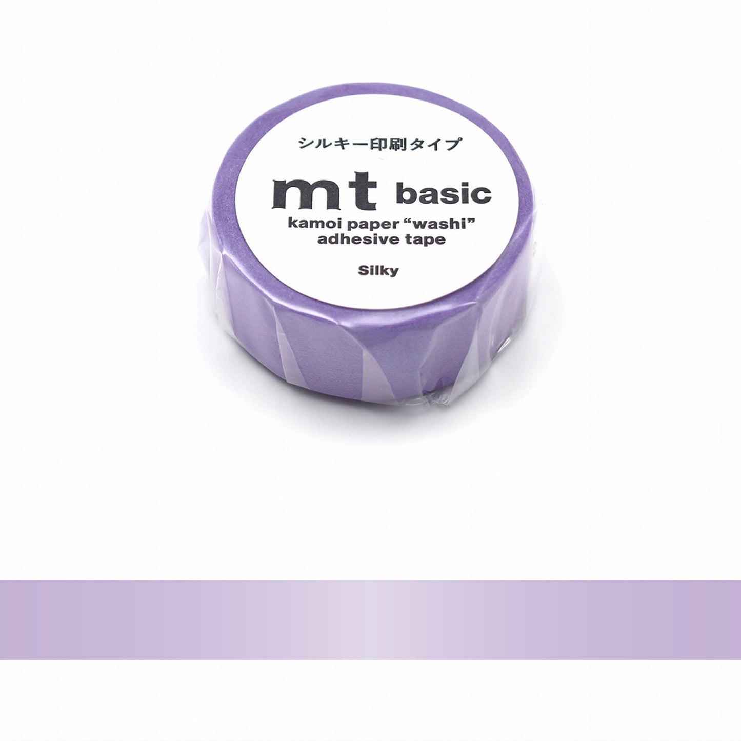 mt basic Washi Tape - Silky Purple [15mm] [Washi Tejp]