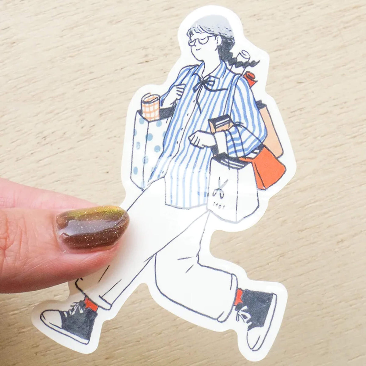 Cozyca Waterproof Sticker - Skip [Klistermärke]