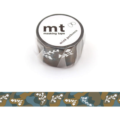 mt × minä perhonen Washi Tape - Sleeping Flower [24mm] [Washi Tejp]
