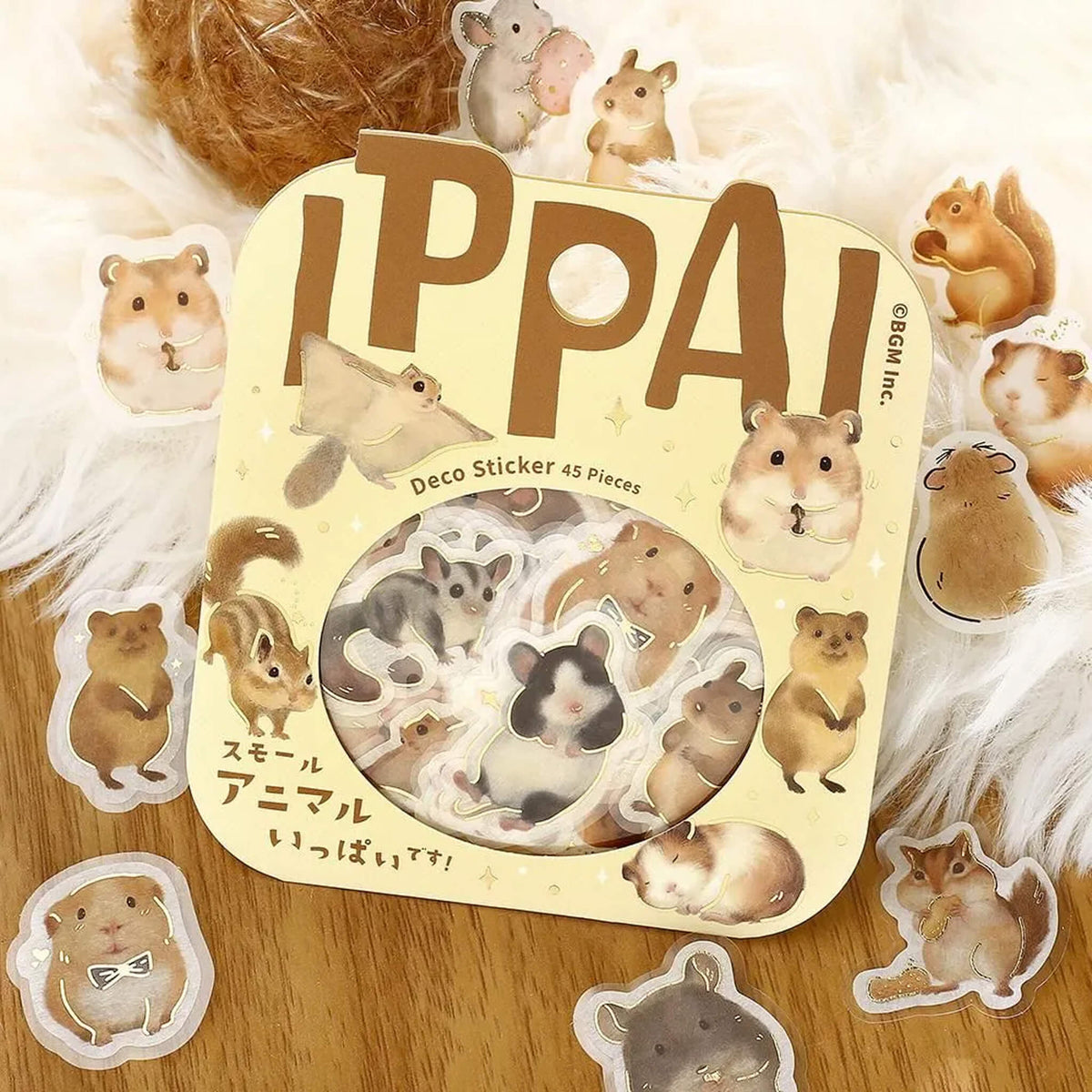 BGM Flake Sticker IPPAI - Small Animals