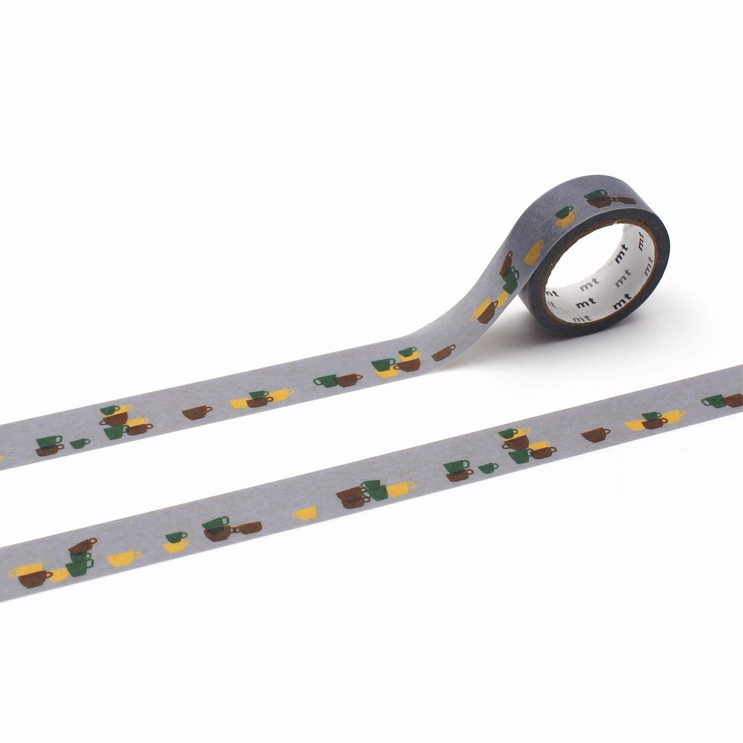 mt upcycle Washi Tape - Stacked Teacups [15mm] [Washi Tejp]