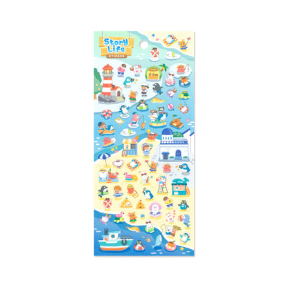 Mind Wave Story Life Sticker - Seaside