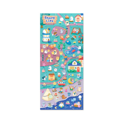 Mind Wave Story Life Sticker - Village pm.