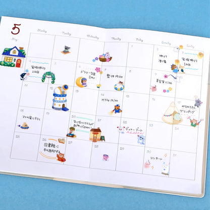 Mind Wave Story Life Sticker - Village pm.
